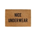thumbnail image 1 of 16x24 Inch Spring Funny Coir Door Mats Outdoor Doormats Indoor Door Mat Indoor Decorative Rugs Easy to Clean Entry Mat Front Door Mat Outdoors for Home Entrance Outdoors, NICE UNDERWEAR, 1 of 4