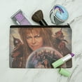 thumbnail image 2 of Labyrinth Crystal Ball Goblin King Jareth David Bowie Makeup Cosmetic Bag Organizer Pouch, 2 of 5