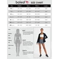thumbnail image 7 of BALEAF Women's Athletic Jacket Sun Protection Running Lightweight Full Zip Long Sleeve Shirts UPF 50+ Pockets Black 2XL, 7 of 7