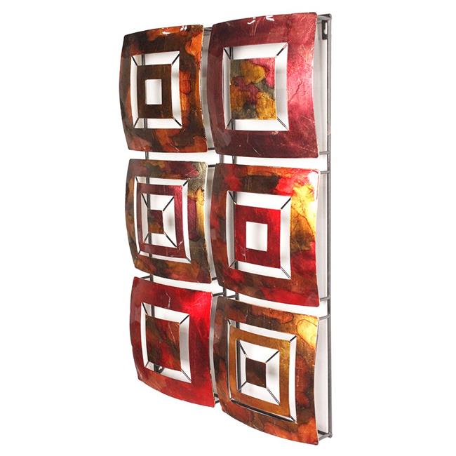 Vertical Hanging Metal Wall Art Wall Design Ideas
