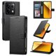 thumbnail image 4 of Funda para FOXDOCK Xiaomi Redmi Note 13 Pro 5G– Cuero Premium, 3 ranuras para tarjetas, Protección contra impactos, 4 of 5