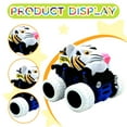 thumbnail image 3 of BESTSKY Toy Cars,Plastics Baby Car Toys,Safe Materials Car Toys for Babies,White1, 3 of 7