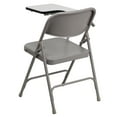 BizChair 2 Pack Premium Steel Folding Chair with Right Handed Tablet