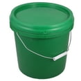 thumbnail image 1 of SOPOTUTU fermention jars Fermenting Bucket Green Food Safe Plastic For Multipurpose 1Pcs, 1 of 6