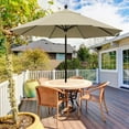 thumbnail image 5 of EliteShade Beige Replacement Canopy for Round 9FT Patio Umbrellas with 8 Ribs (Canopy Only), 5 of 5