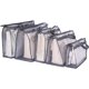 thumbnail image 1 of Organizador de Bolsa de Mano Transparentes a Prueba de Polvo e Humedad, 5Pcs Protector para Bolsa de Mano con Cremallera y Asa, 5 Tamaños, para Clóset y Estante de Armario, 1 of 4