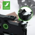 thumbnail image 5 of 6 Pack Replacement for Brother P Touch TZe TZ Tape 12mm Laminated Label Maker Tape for Brother Ptouch Label Maker, White on Red/Blue/Green/Black/Pink/Gold on Black, 5 of 11