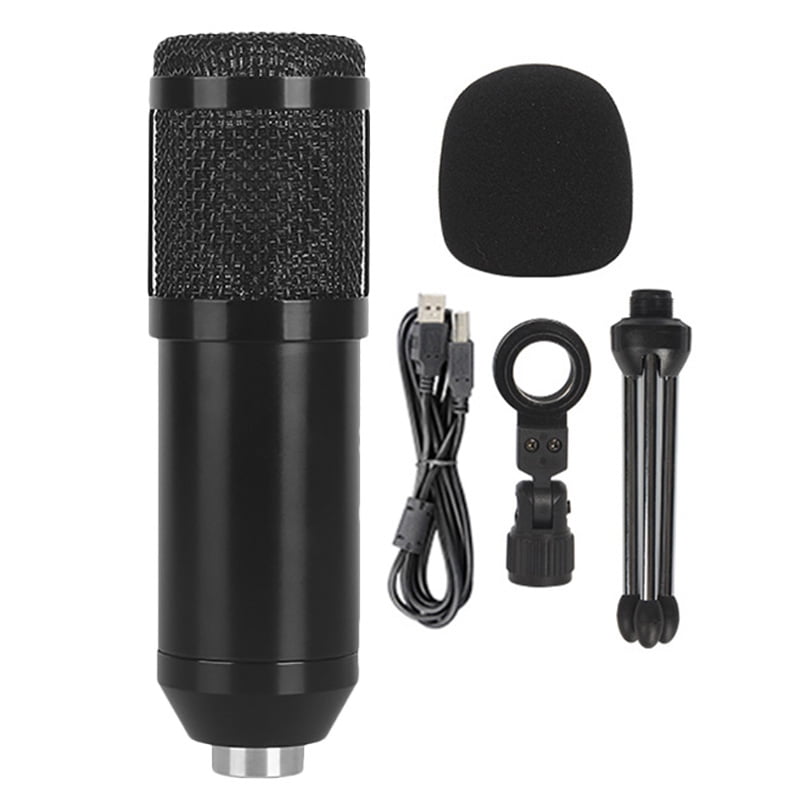 Ieegkit BM828 USB Microphone Professional Dynamic Mic System Set PC Recording Musical Microphone