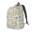 thumbnail image 1 of Saiise Sac à Dos pour Ordinateur Portable avec Imprimé Chiens et Animaux Amusants - Bretelles Réglables, Résistant à l'Eau, Grande Capacité, Design Élégant, Unisexe pour École, Bureau, Voyage-Petit, 1 of 5