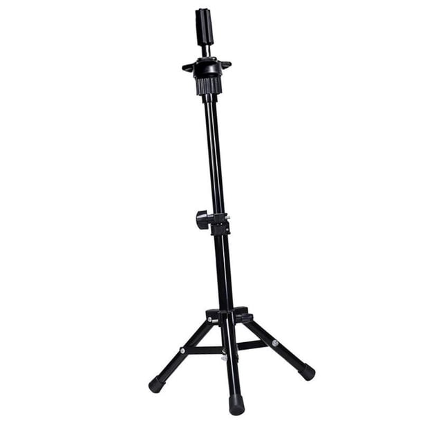 Soporte para peluca, trípode para peluca, Base antideslizante reforzada de 22 pulgadas, soporte para cabeza de maniquí, soporte para cabeza de pelucas