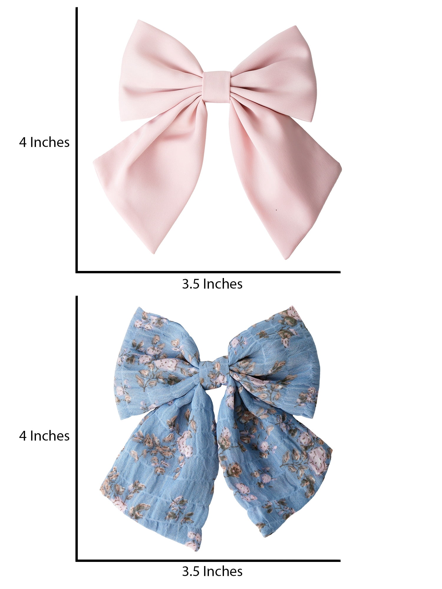 Celebrity Pink Women's 2-Piece Hair Bow Set - Pink Ribbon Accessories