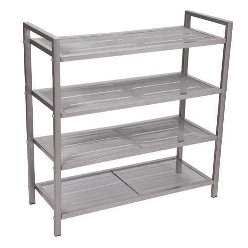 Household Essentials 12 Pair Shoe Rack Walmart Com Walmart Com