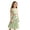 j6-Green, variant on LIIPEE Girls Summer Outfits 2 Piece Set Kids Solid Color Ruched Sleeveless Crop Button Up Blouse A Line Pleated Skirt Cute Comfortable Breathable Casual Wear,9-10 Years