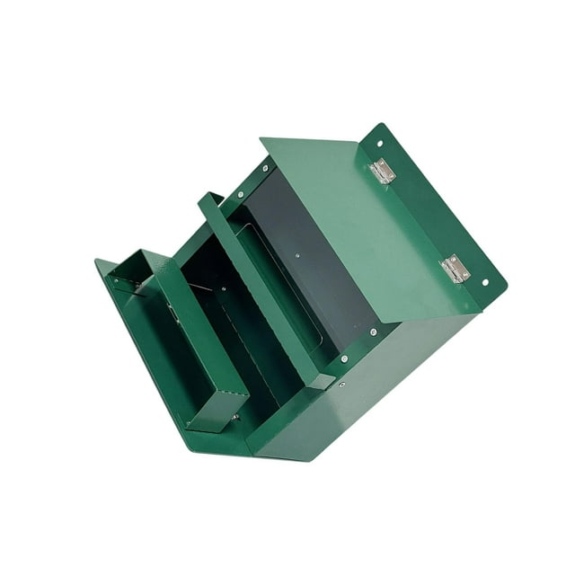tamizeot Heavy Duty Chipmunk Feeder Large Capacity Metal Anti Falling Structure For Outdoor Decoration Squirrel Feeder Courtyard