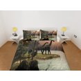 thumbnail image 2 of Diplodocus dinosaurio en la ropa de cama de la isla, funda nórdica para adultos, ropa de cama dormitorio, adolescente, 2 of 4