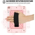 thumbnail image 2 of Mignova for iPad 10.2 Case,(7th/8th/9th Gen) with Pencil Holder,Rotatable Stand Adjustable Shoulder Strap Full-Body Shockproof Rugged Cover for iPad 10.2 inch 2019/2020/2021 Released(Rose Gold), 2 of 7