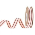 thumbnail image 1 of Xiao Hua 2 rollos de cinta navideña de 10 yardas, cinta de tela para envolver regalos, decoración del árbol de Navidad, decoración del hogar y Navidad para exteriores e interiores, estilo C, 1 of 5