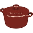 thumbnail image 1 of Cazuela Cuisinart Chef's Classic de hierro fundido esmaltado, 3 litros, roja, 1 of 3