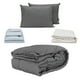 thumbnail image 1 of Edredón Matrimonial DICASA Homy Gris + Sábanas Softy + Protector Supreme + Almohadas 2Pack, 1 of 8