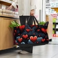 thumbnail image 6 of Hearts Battle Foldable Reusable Large Capacity Oxford Cloth Storage Bin, Laundry Basket, 6 of 7