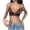 Coffee, variant on Womens Jelly Bras Solid Color Deep V Seamless Lift Wireless Daily Support