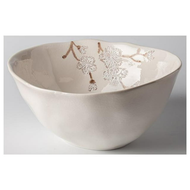 Plutus Brands PBTH93658 Bol en Porcelaine en Blanc