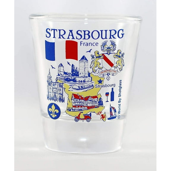 Strasbourg France Great French Cities Collection Shot Glass