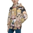 thumbnail image 2 of My Hero Academia Himiko Toga Mha Youth Sweatshirt Hoodies Pullover 3D Print Novelty Hooded Hoody Clothes For Boys Girls Teen Clothing, 2 of 7