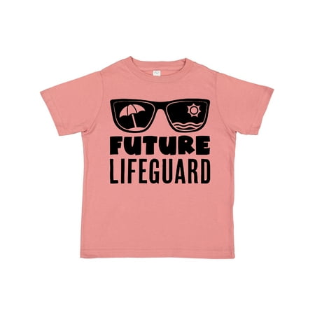 

Inktastic Future Lifeguard- Sunglasses Gift Toddler Boy or Toddler Girl T-Shirt