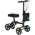 thumbnail image 1 of HOMCOM Trottinette Ajustable, Marchette Pliante avec Double Frein, Noir, 1 of 10
