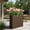 Black, variant on MAYEERTY 36×9 Minimalist Modern Style Gray Iron Rectangular Planter