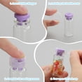 thumbnail image 5 of Uxcell Clear Glass Sample Vials, Liquid Bottles 20pack Pink 10ml, 5 of 7