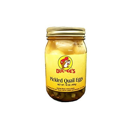 Buc-ees Pickled Quail Eggs 16oz