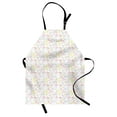 thumbnail image 1 of Art Apron, Blossoming Floral Pattern in Colorful Muted Tones Buds and Leaves Branches, Unisex Kitchen Bib with Adjustable Neck for Cooking Gardening, Adult Size, Multicolor, by Ambesonne, 1 of 4