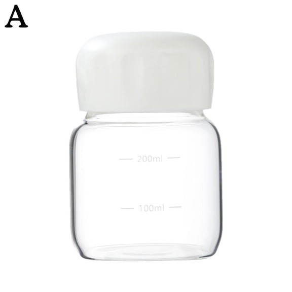 SXCRFKXH Fat Fat Glass Mini Small Bottle Cute Water Bottle Water Cute Cup Mug
