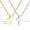 Silver, variant on Premium Dainty Unisex Small Cross Pendant Necklace Stainless Steel O Chain Anti-Tarnish Hypoallergenic Layerable Daily Wear Jewelry Gift