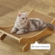 thumbnail image 5 of Cama rascadora de yute natural con fondo antideslizante - 48x31x16cm Rascador y descanso para gatos de interior, 5 of 6