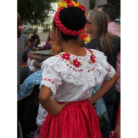 Traditional Dancing (Peel-n-Stick Poster of Folk Dancing Folk Mexico Culture Traditional Dance Poster 24x16 Adhesive Sticker Poster)