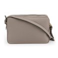thumbnail image 4 of New Prada Argilla Grey Vitello Phenix Leather Double Zip Crossbody Bag 1BH079, 4 of 12