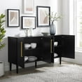 thumbnail image 4 of Crosley Everett Sideboard Matte Black, 4 of 8