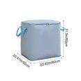thumbnail image 3 of Bolsa de Almacenamiento Resistente con Asas Reforzadas, Bolsas de Mudanza Extra Grandes para Ropa, Juguetes, Decoraciones Navideñas, Bolsa Organizadora con Cremallera Doble, 60x52x50cm, 3 of 8