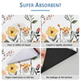 thumbnail image 4 of 72x72 Inch Professional Grade Washable Puppy Pads, Reusable Absorbent Dog Potty Training Mat, Floral Design with Secure Grip Backing for Active Pets, 4 of 8