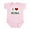 Petal Pink, variant on CafePress - I Love NUNA Infant Bodysuit - Baby Light Bodysuit, Size Newborn - 24 Months