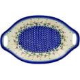 thumbnail image 2 of Polmedia Spring Flowers Serving Bowl with Handles, 2 of 6