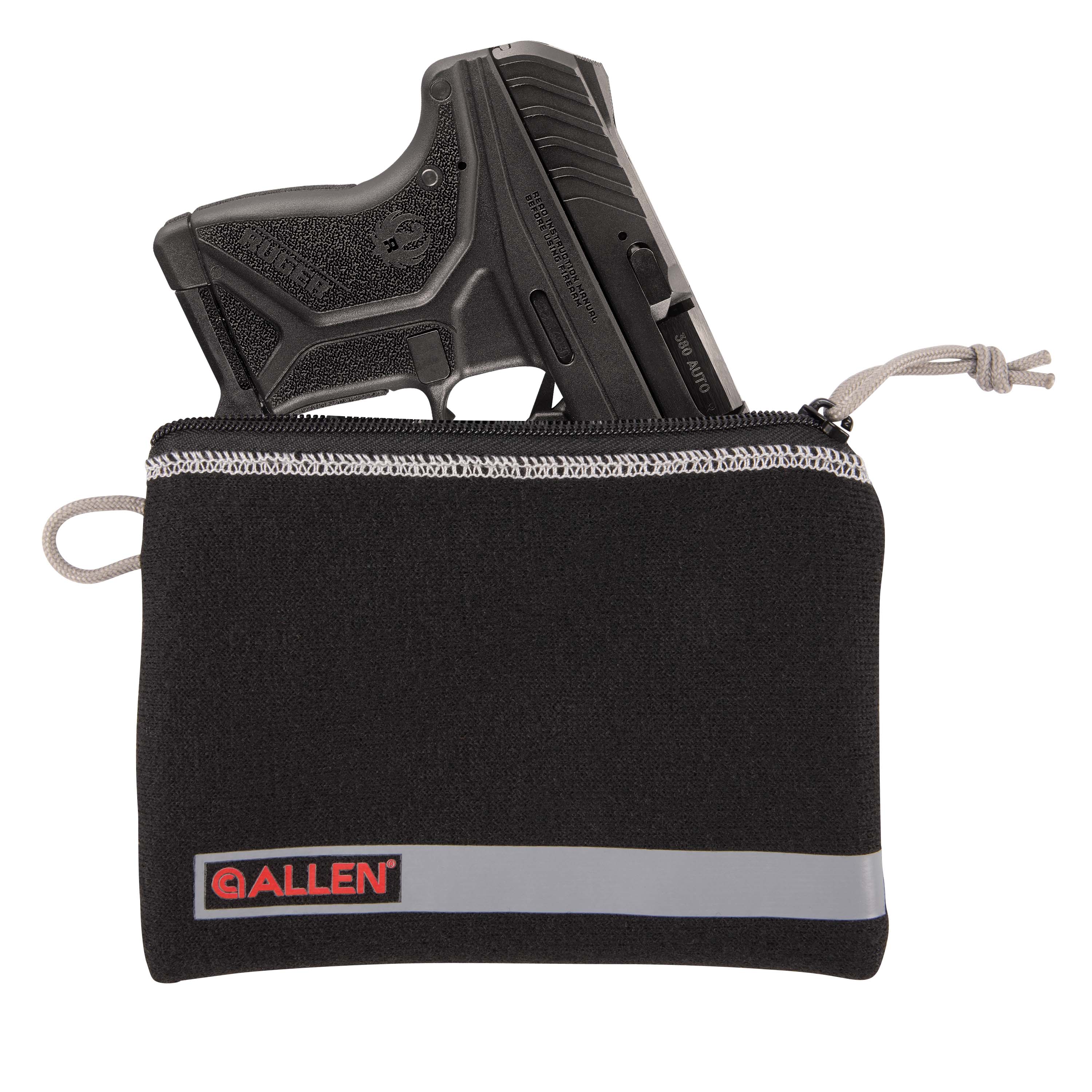 Allen Company Lockable Firearm Storage Pouch, 5"-7" Firearms, 2-Pack