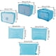thumbnail image 4 of Laklulu 6 Unids/Set Bolsa de Almacenamiento Bolsa de Clasificación de Ropa Maleta de Equipaje Organizador de Embalaje para Viajar Azul, 4 of 6
