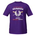 thumbnail image 3 of Grandson Baseball Player T-Shirt - Baseball Grandma/Grandpa Gift, 3 of 4