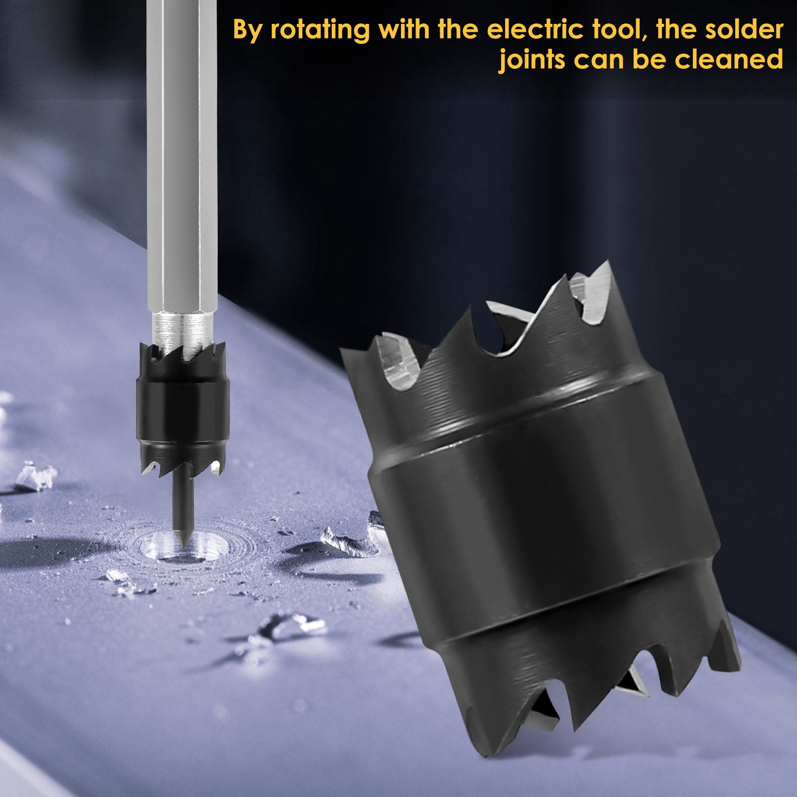 28Pcs High Speed Steel Spot Weld Cutter Set Precise Efficient Spot Weld Remover Drill Bit High Safety Welding Cutter Bit for DIY