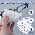 thumbnail image 4 of Toallitas para lentes de anteojos Icepac 500, prehumedecidas, envueltas individualmente, 4 of 6