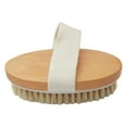 thumbnail image 6 of Natural Wild Boar Bristle Body Exfoliating Brush - Dry Skin Back Scrubber for Shower Use, Deep Cleansing, 6 of 6